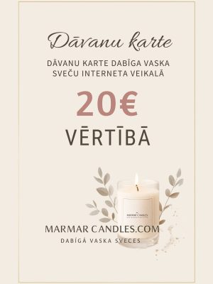 Dāvanu karte 20 eur vērtībā