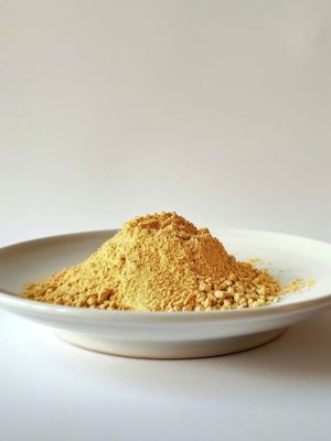 xinhuajiankang_A_white_plate_filled_with_delicate_golden_powder_15c7cd24-b40a-4760-9e31-b9173c1dd544-03645fbdb1f9594b4f644b05c91840c4.jpg Dzintara putekļi