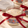 Ziemassvētku aromātiskā sojas vaska svece 200 ml stikla traukā